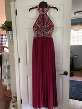 Sequin Hearts Prom Dress