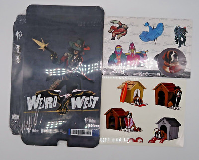 Weird West Collector's Edition PS4 Boxes Only #1-5 Special Reserve Stickes Rare