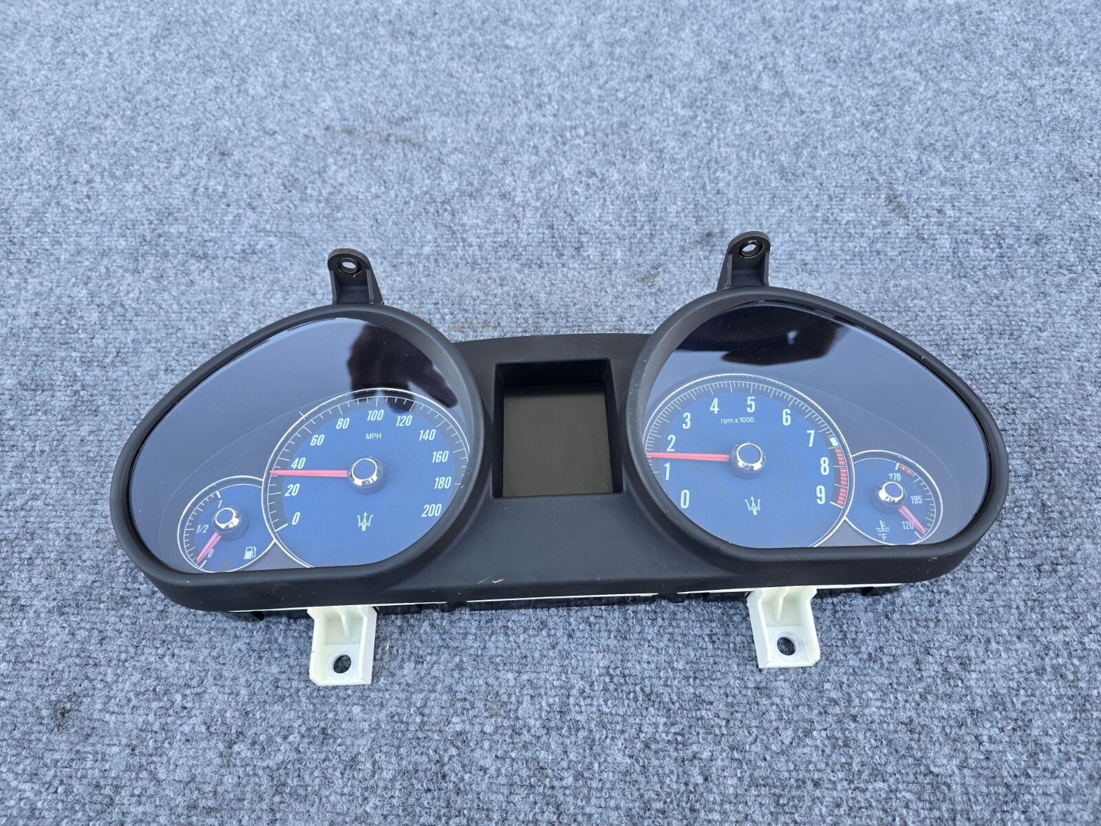 INSTRUMENT GAUGE CLUSTER SPEEDOMETER OEM 119k 09-17 MASERATI GRANTURISMO 4.7L