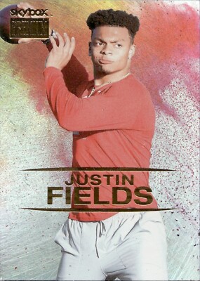 Justin Fields Rookie - 2021 Upper Deck Skybox Premium #S-13