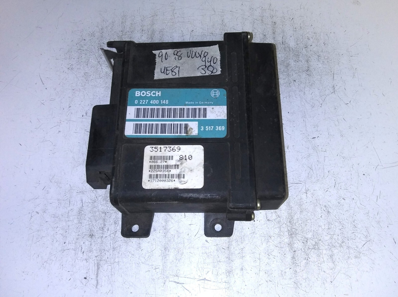 19901998 Volvo 940 ignition control module 0 227 400 148 eBay