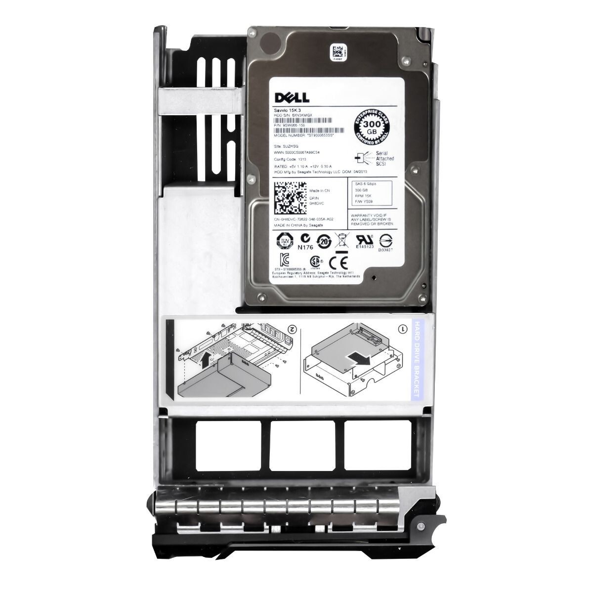 (未使用･未開封品)DELL 300 GB,Internal,15000 RPM,2.5&quot; 0H8DVC (ST9300653SS) Hard Drive NEW DELL 0H8DVC H8DVC ST9300653SS 300GB 15K 2.5