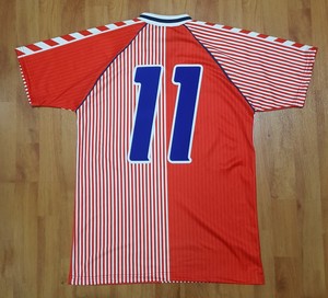 denmark 1986 world cup shirt