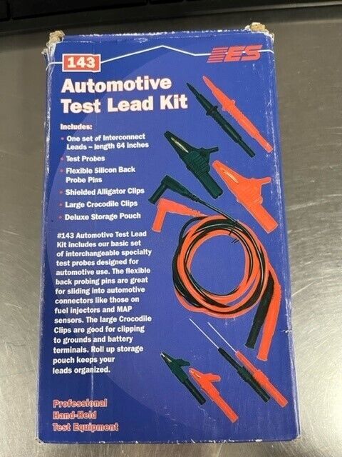 Electronic Specialties 143 Automotive Test Lead Kit (Open Damaged Box) ESI 143