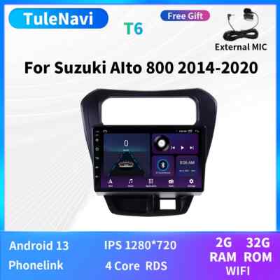 For Suzuki Maruti Alto 800 Radio Car Multimedia Stereo Player GPS Auto Android