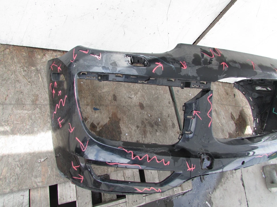 Cubierta del parachoques delantero OEM 2015 2016 2017 Porsche Cayenne Turbo GTS usada 7P5807221E Foto 4 de 4