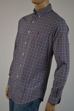 Ralph Lauren Blue Yellow Green Custom Dress Shirt Red Pony NWT