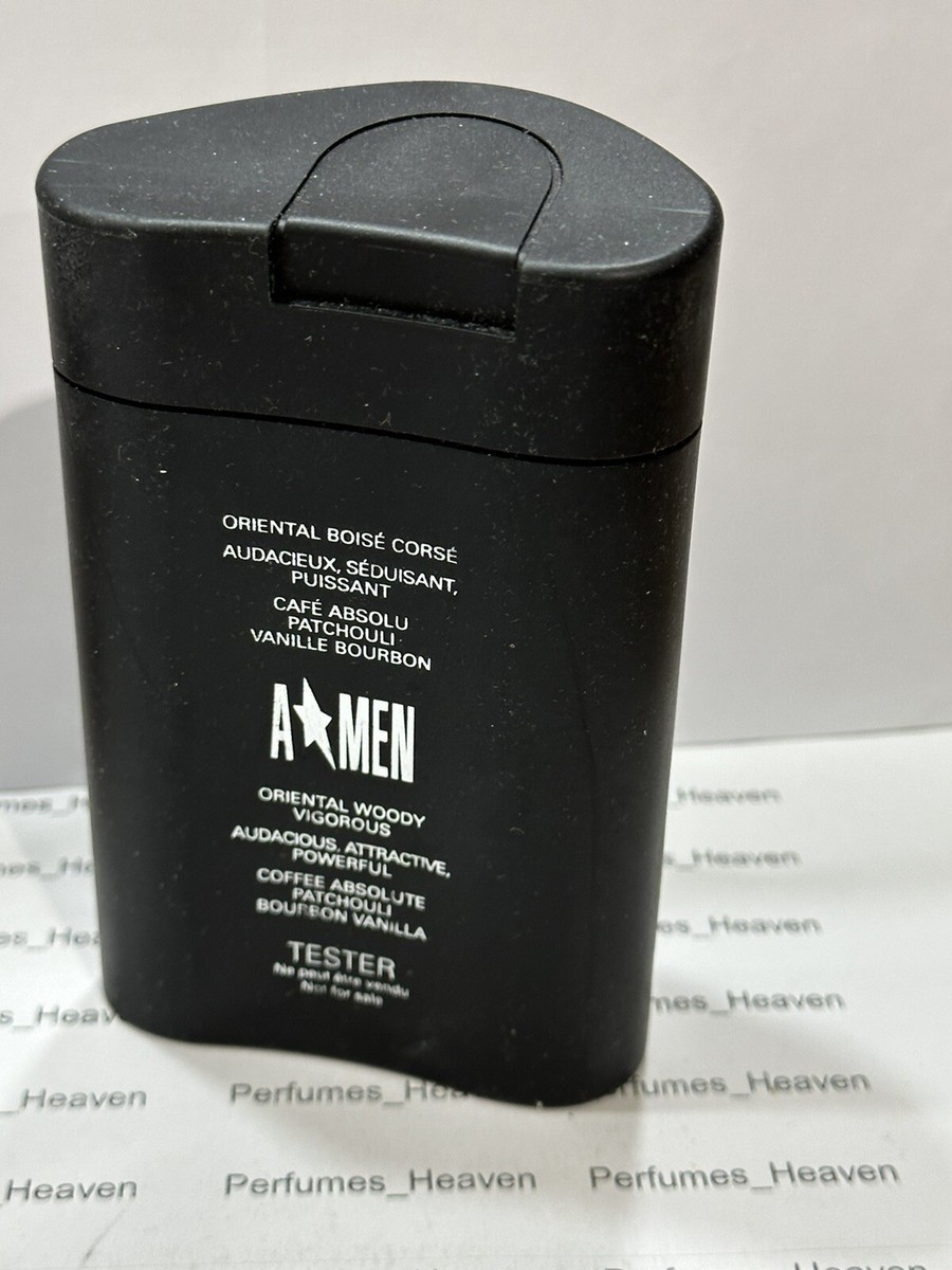 THIERRY MUGLER A*MEN EAU DE TOILETTE THE RUBBER SPRAYS 3.4 oz