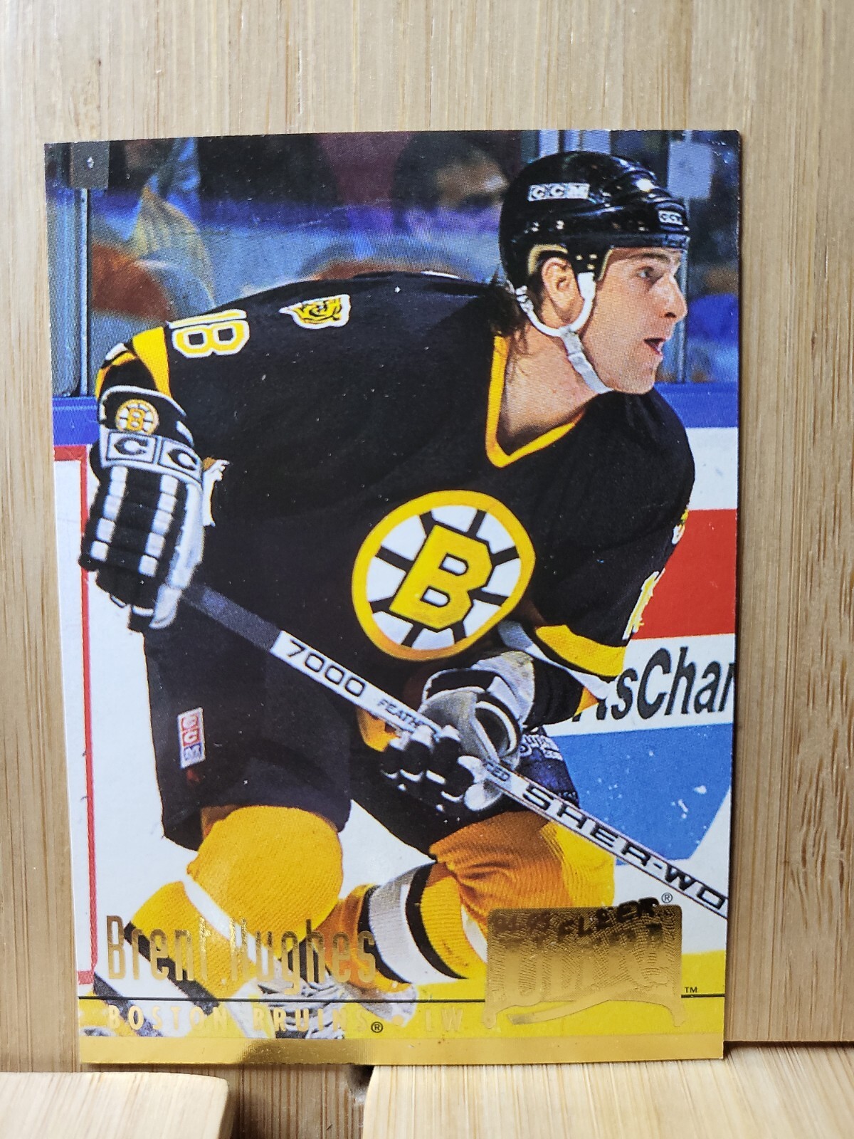 BRENT HUGHES🏆94-95 Fleer Ultra Series II #255 NHL Hockey Card🏆 FREE POST