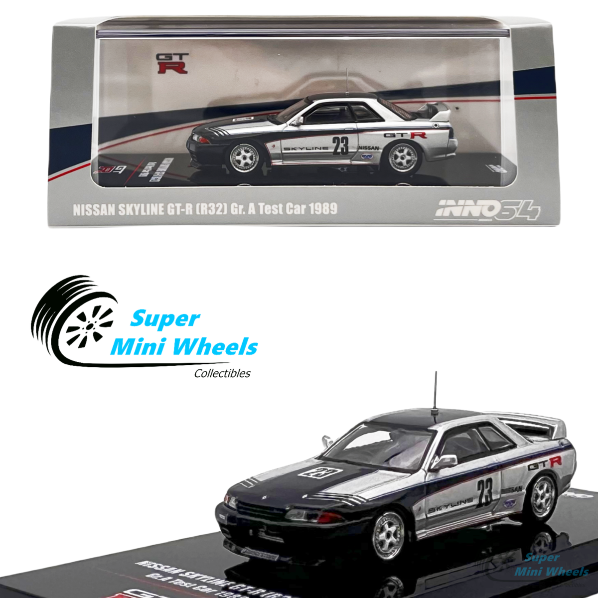 ミニカー Hotwheel Nissan skyline GT-R R32 nismo Hot Wheels NISSAN SKYLINE GT-R R32 NISMO S-TUNE Zamac Japan