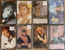 Lot of 8 different REBA McENTIRE cassette tapes Great Deal Vintage
