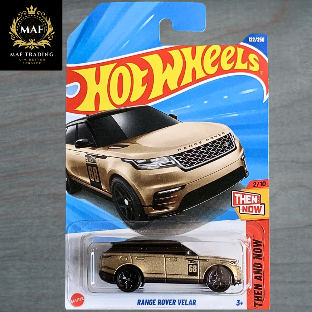 Hot Wheels Range Rover Velar Gold #122 Mainline 2025 Case E | New