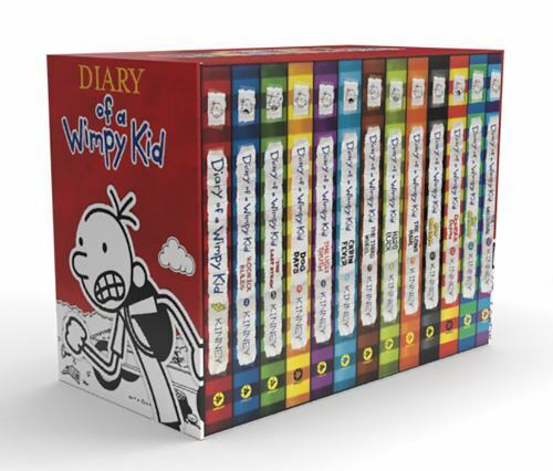 Diary of a Wimpy Kid 1-19 Books Boxed Set, Complete Collection Serie