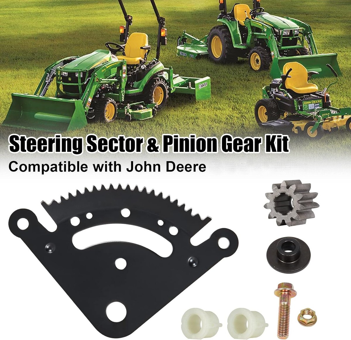 John Deere D130 Parts Czsmbt 19 Teeth Steering Sector Pinion Gear