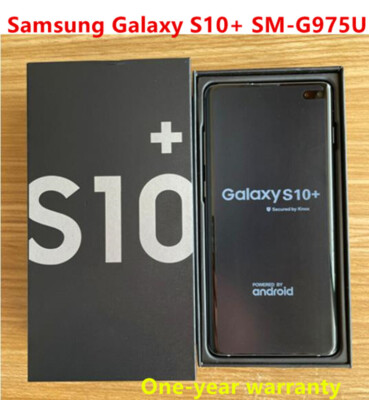 Samsung Galaxy S10+ Plus SM-G975U 128GB+6GB Unlocked Samsung Galaxy S10+ Plus SM-G975U 128GB+6GB Unlocked