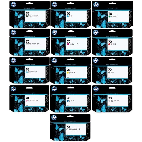 HP 70 Genuine Ink Cartridges 130ML - 2019 DATES - ORIGINAL BOXED - 第 1/12 張圖片