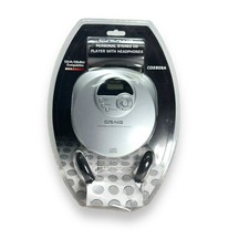 Craig Personal Walkman CD Stereo Player 60 Second Anti-Skip Bass Boost