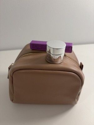 Chantecaille Travel Leather Make Up Bag Gift Set Bio Lifting Mask &Lash Mascara