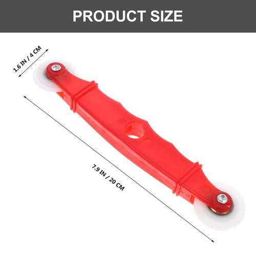 2PCS Screen Rolling Tools Spline Tool Screen Door Roller Tool Flat Spline Tool - 第 3/12 張圖片