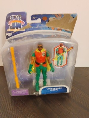 Space Jam A New Legacy Lebron James as Robin Action Figure Package Has Damage
