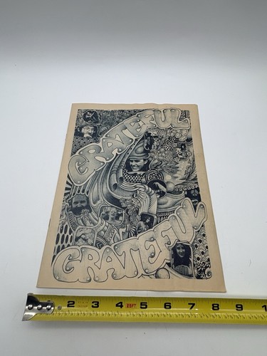 GRATEFUL DEAD VINTAGE NEWSPAPER / Magazine