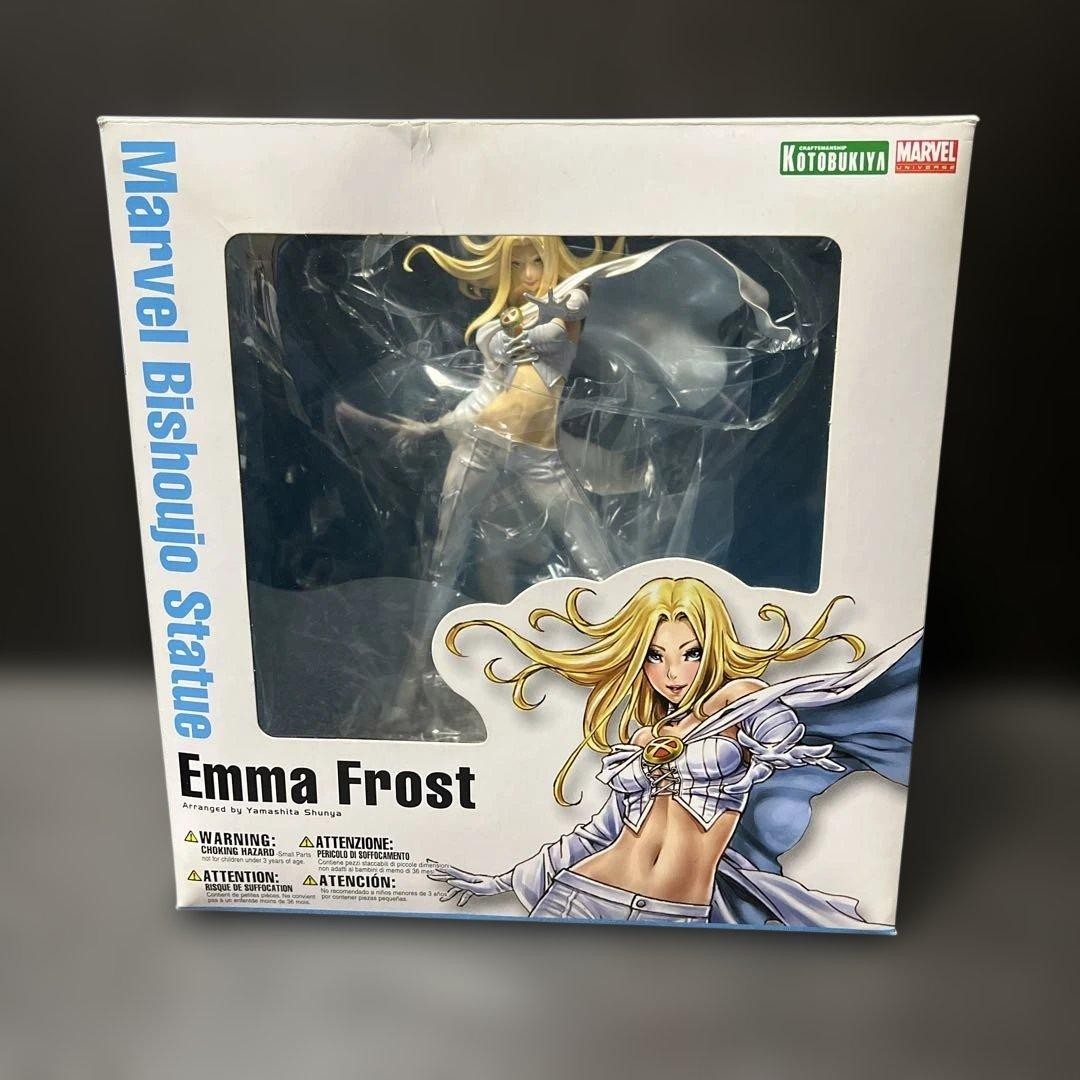 Kotobukiya Marvel Bishoujo Statue Emma Frost Figure Normal Color w