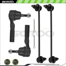 For 2009-12 Dodge Caliber 2007-17 Jeep Patriot Front Tie Rod End Sway Bar End