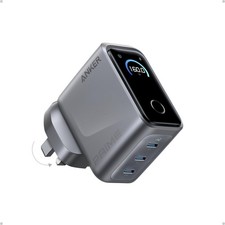 Anker Prime 160W USB C Charger 3 Port GaN Smart Display Touch Control Compact