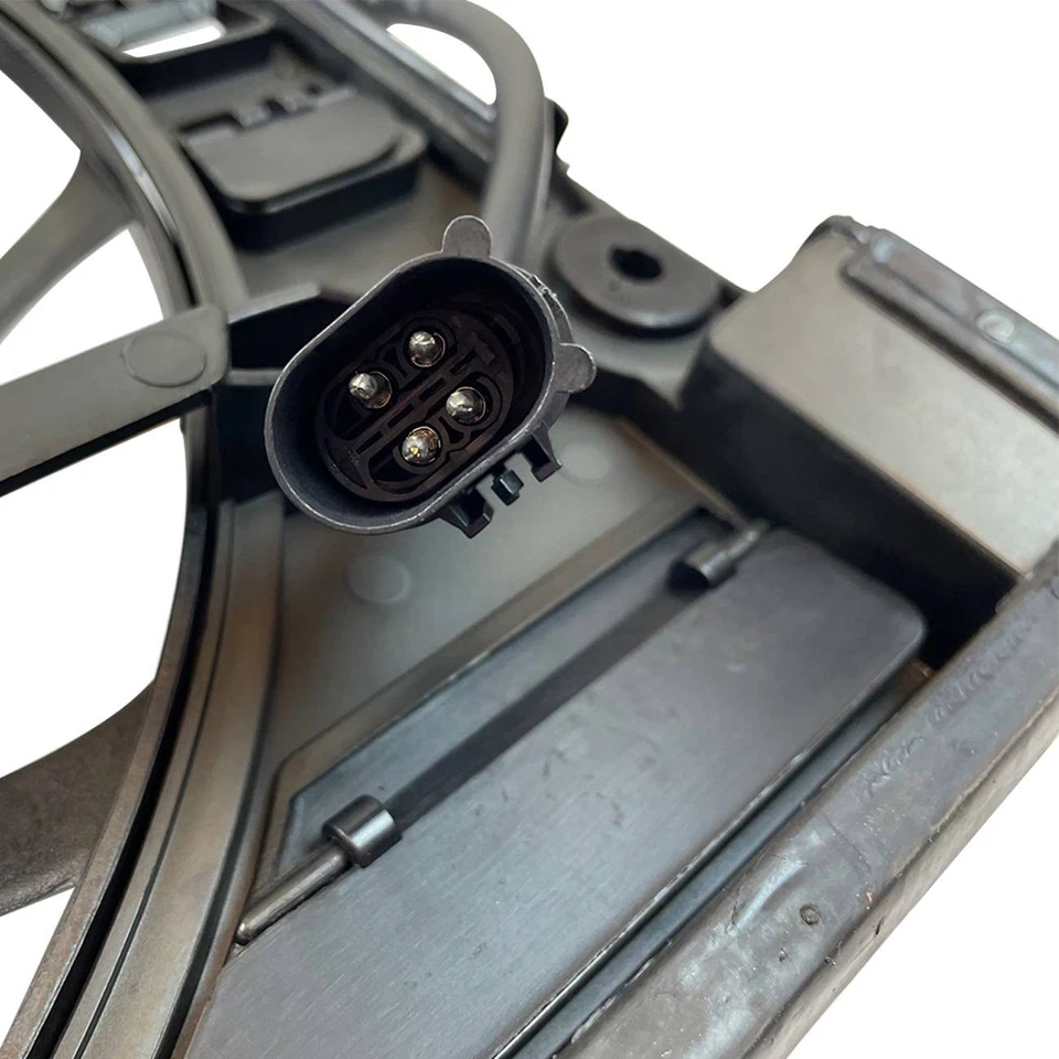 Conjunto de ventilador de refrigeración del radiador para BMW E38 740i 740iL 750iL 1996-1998 64548380774 Foto 4 de 4