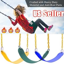 1-4PACK Heavy Duty Children Swing Seat Set Replacement Kit Including Chains