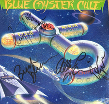 Blue &Ouml;yster Cult "Club Ninja" Vinyl - Autographed/Signed - Eric Bloom + 4