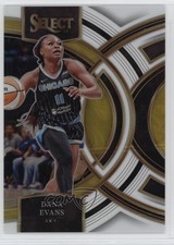 2024 Panini Select WNBA Premier Level White Prizm 64/99 Dana Evans #146 0b3