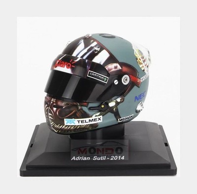 Adrian Sutil Sauber 2014 USA GP Diecast Modell F1 Helm 1/5 Scale Spark Editions