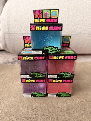 NeeDoh Nice Cube Stress Ball Fidget Toy Brand New In Box - USA
