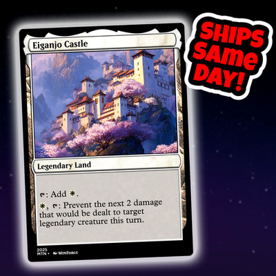 Eiganjo Castle - Custom Art Magic: The Gathering Playtest Card - Commander EDH