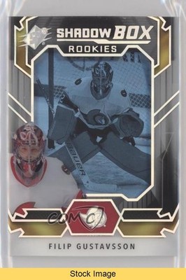 2021-22 SPx Shadow Box Filip Gustavsson #SB-17 Rookie RC READ 0cg
