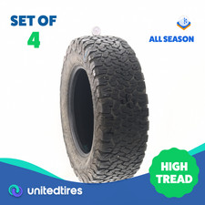 Set Of 4 Used Lt 27565r18 Bfgoodrich All-terrain Ta Ko2 - 10.5-12.532