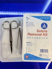Dynarex Suture Removal Kit – 2 Pack – Sterile, Professional Medical Tools