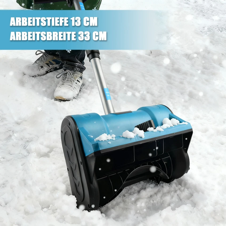 Akku-Schneefräse Schneeschaufel Schneeschieber Schneefräse 33cm Für Makita 18V - Bild 3 von 4