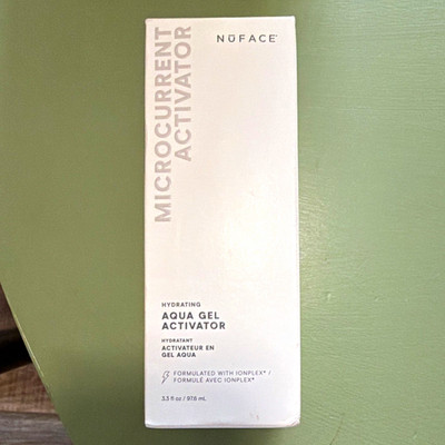 NuFACE Hydrating Microcurrent Activator Aqua Gel, Daily Use 3.3 fl oz