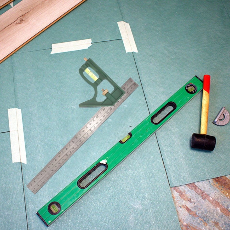 Woodworking Protractor Stainless Steel Angle Finder Combination Ruler ...
