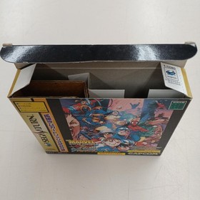 Capcom Marvel Super Heroes Vs Street Fighter Sega Saturn Software FcX56