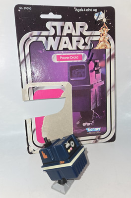 Vintage Kenner Star Wars Power Droid Figure with 21 Back Card 1979 - Clicks