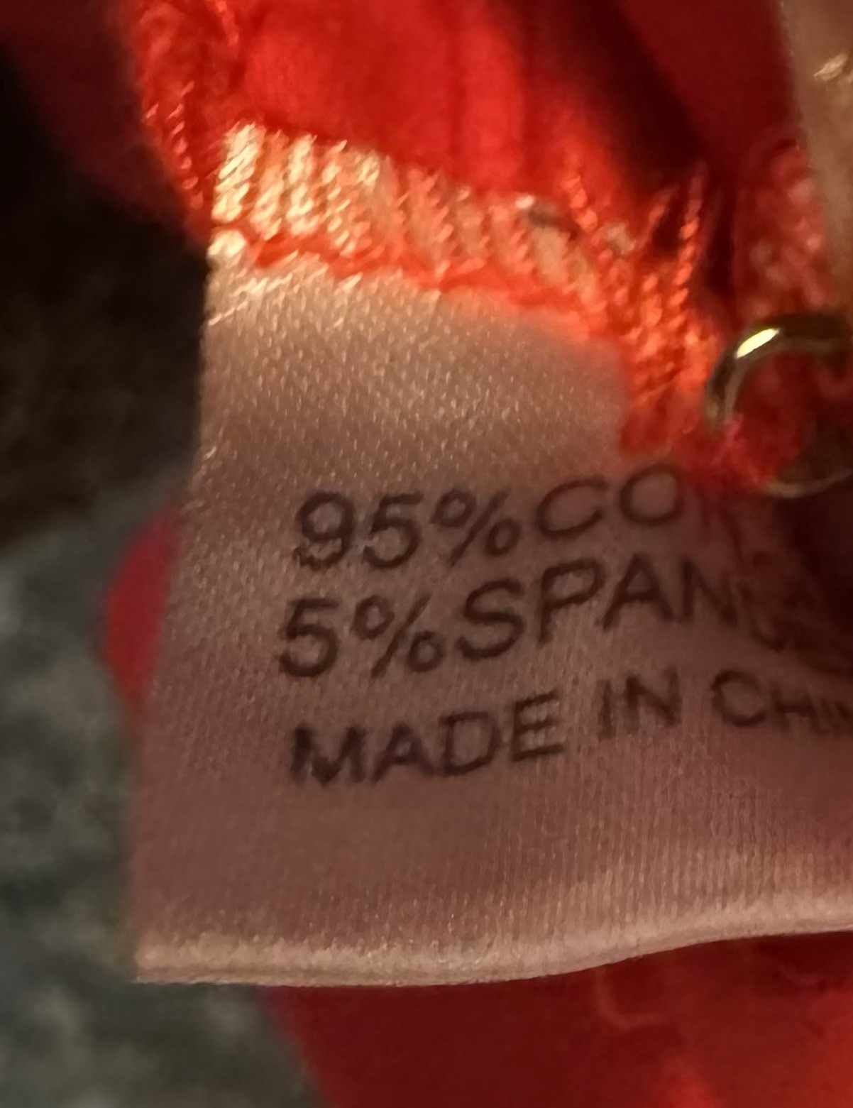 Diane Bailey Red Collared Ruffle Button-Down Shir… - image 3