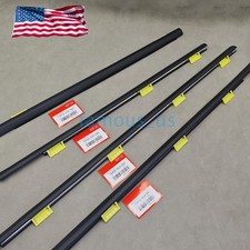 Oem 4 Weatherstrip Window Seal Belt Fits For Honda Cr-v Crv 02-06 Free Ship
