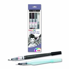 Pentel Arts Color Water Brush Box Set, Office Product