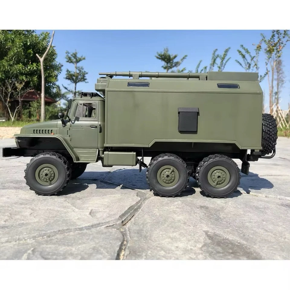 B36 Verde RC Control Ural Militar Camión Coche con Control Remoto Foto 2 de 4