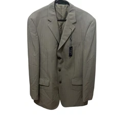 Men’s Chaps Gray Suit Blazer Size 42 Long