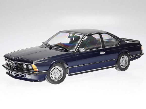 Bmw E24 635 Csi 1982 Blaumet. Modellauto 155028101 Minichamps 1:18-image