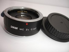 SAKAR MC 2x converter lens for CANON EOS EF Mount